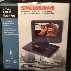 7” Portable DVD Player